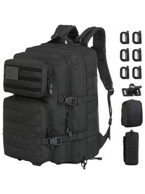 Tactical backpack 45L molle military assault pack bug out bag waterproof